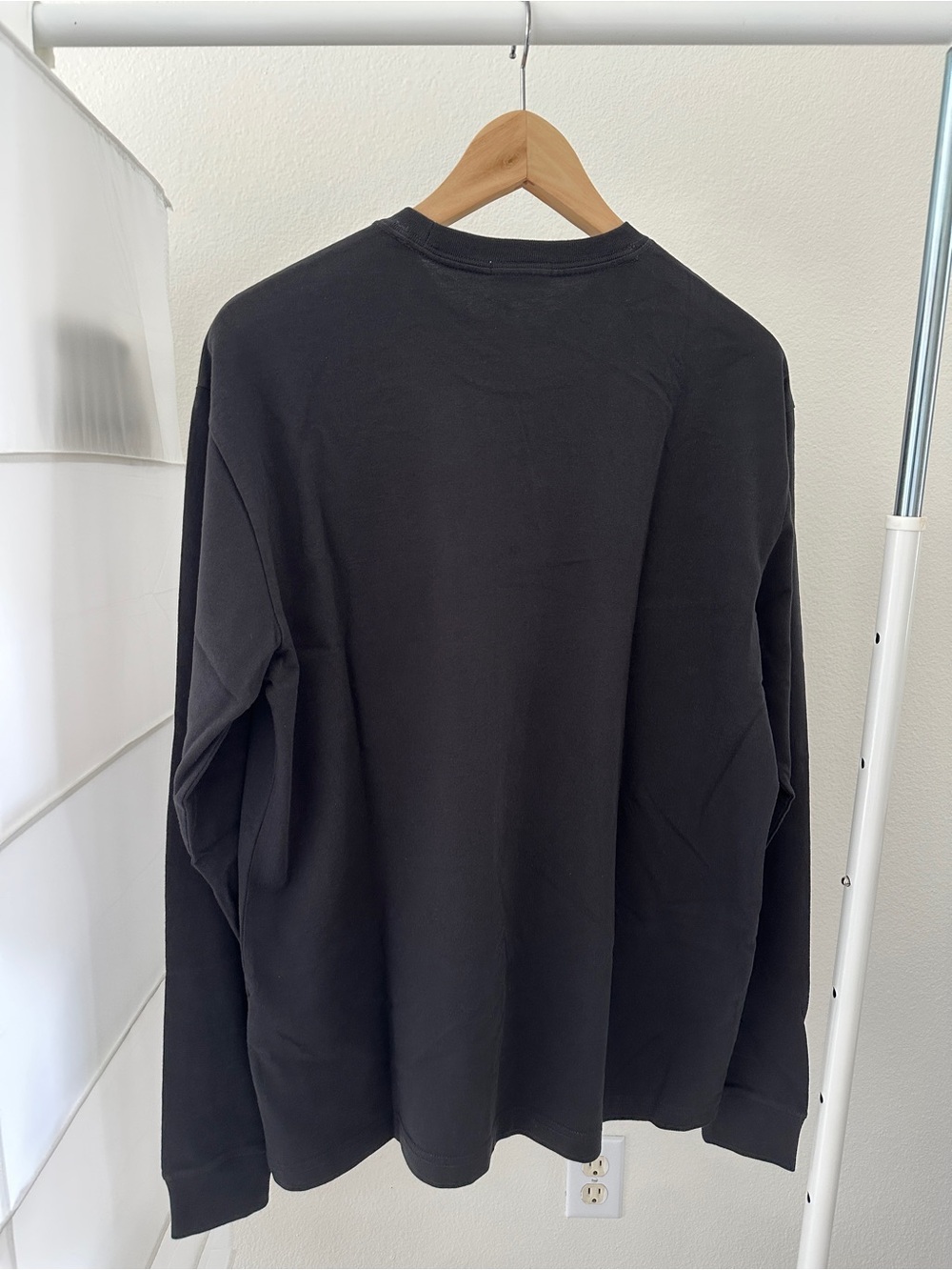 NWT Kith Long Sleeve LAX Tee - Black - Picture 2 of 5